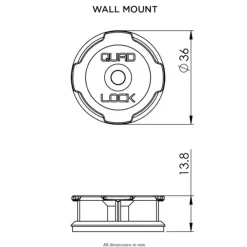 Adhesive Wall Mount