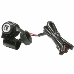 3.1AMP Dual USB Hardwire Charger Handlebar