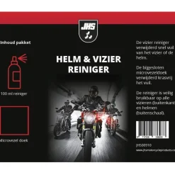 Helmet & Visor Cleaner + Microfibre Cloth