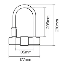 Magnum U-lock