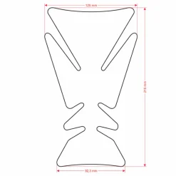 Tank Pad Maxi Carbon